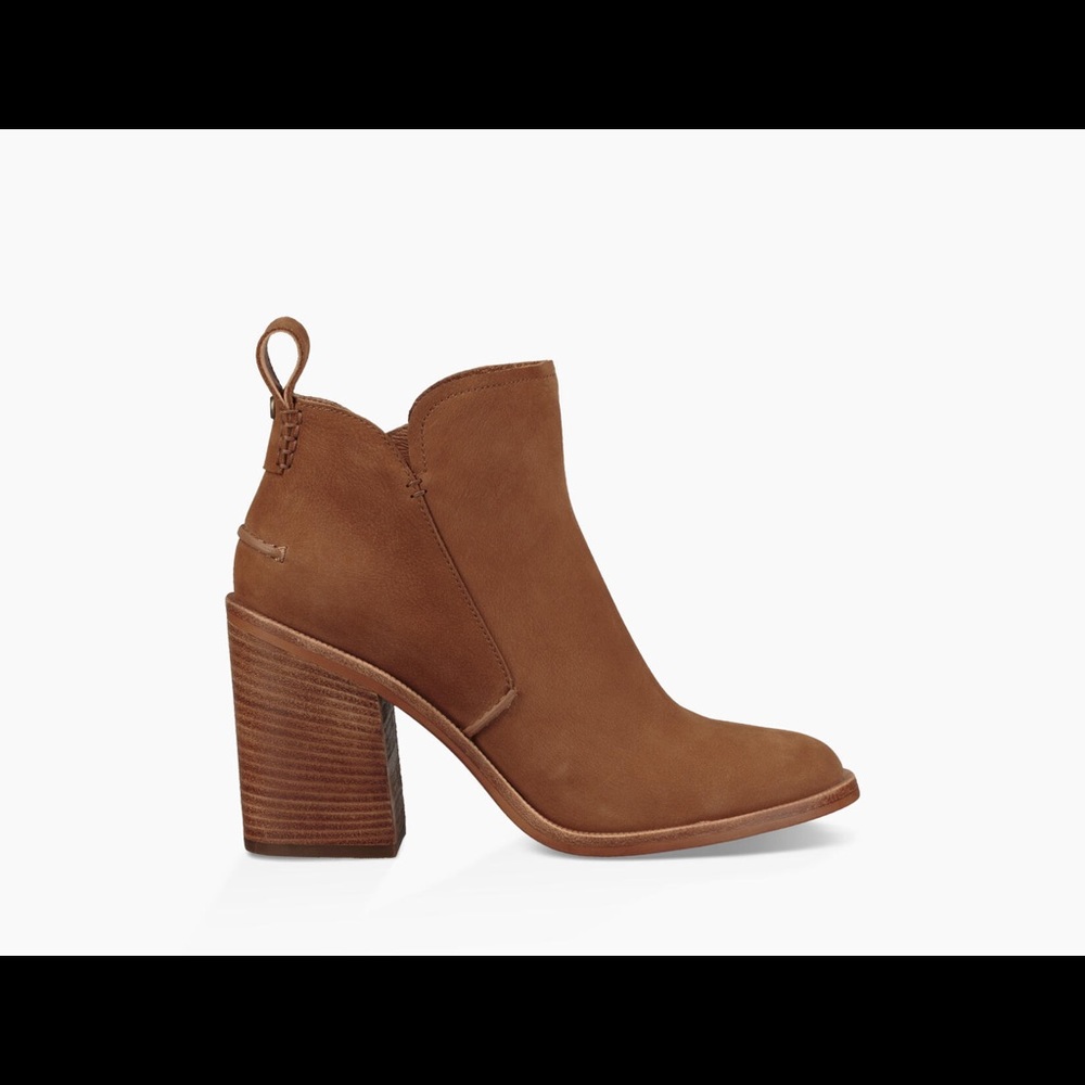 UGG Australia Pixly heeled bootie. Great condition! No stains or scratches.
